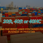 20ft container Pakistan for small business storage and site offices.